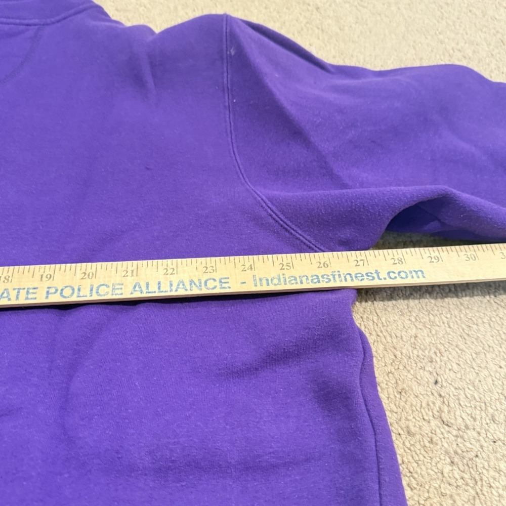 Vintage Northwestern University Wildcats Hoodie Size XL Purple College Y2K NCAA - Picture 6 of 7